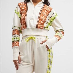 Free People Movement Winter Frost Cropped FP Set